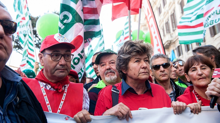 Susanna Camusso, segretaria generale della Cgil: il sindacato ha raccolto le firme per i referendum © Getty Images