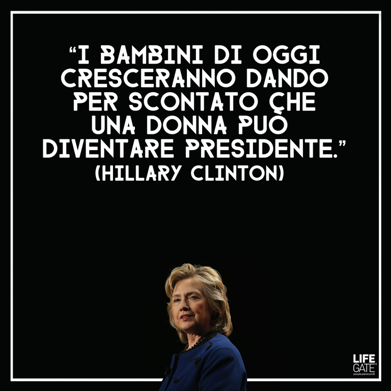 Citazione di Hillary Clinton