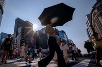 Il Giappone registra il record assoluto di caldo, con 41,8 gradi centigradi