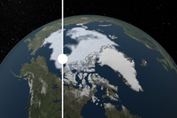 I cambiamenti climatici in 9 straordinarie foto interattive della Nasa
