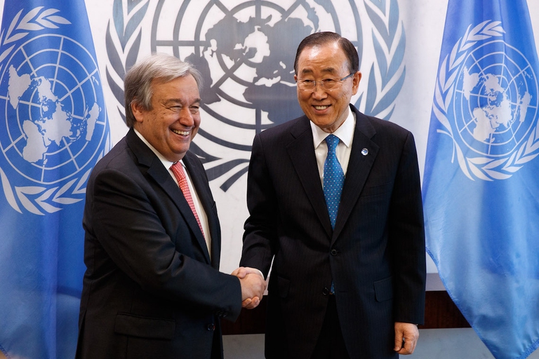 Guterres Ban Ki-moon
