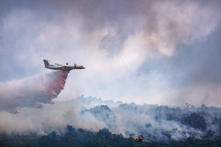 Gli incendi in Francia