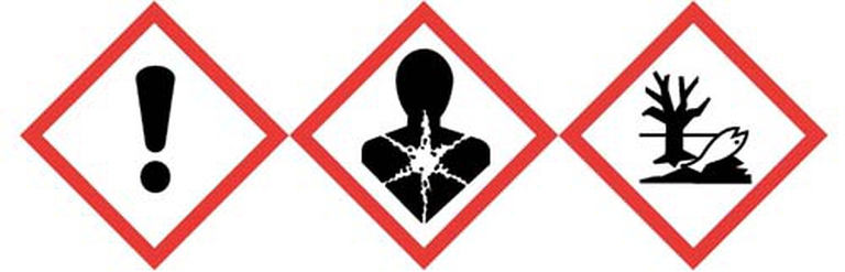 sostanze chimiche dannose,  simboli di pericolo