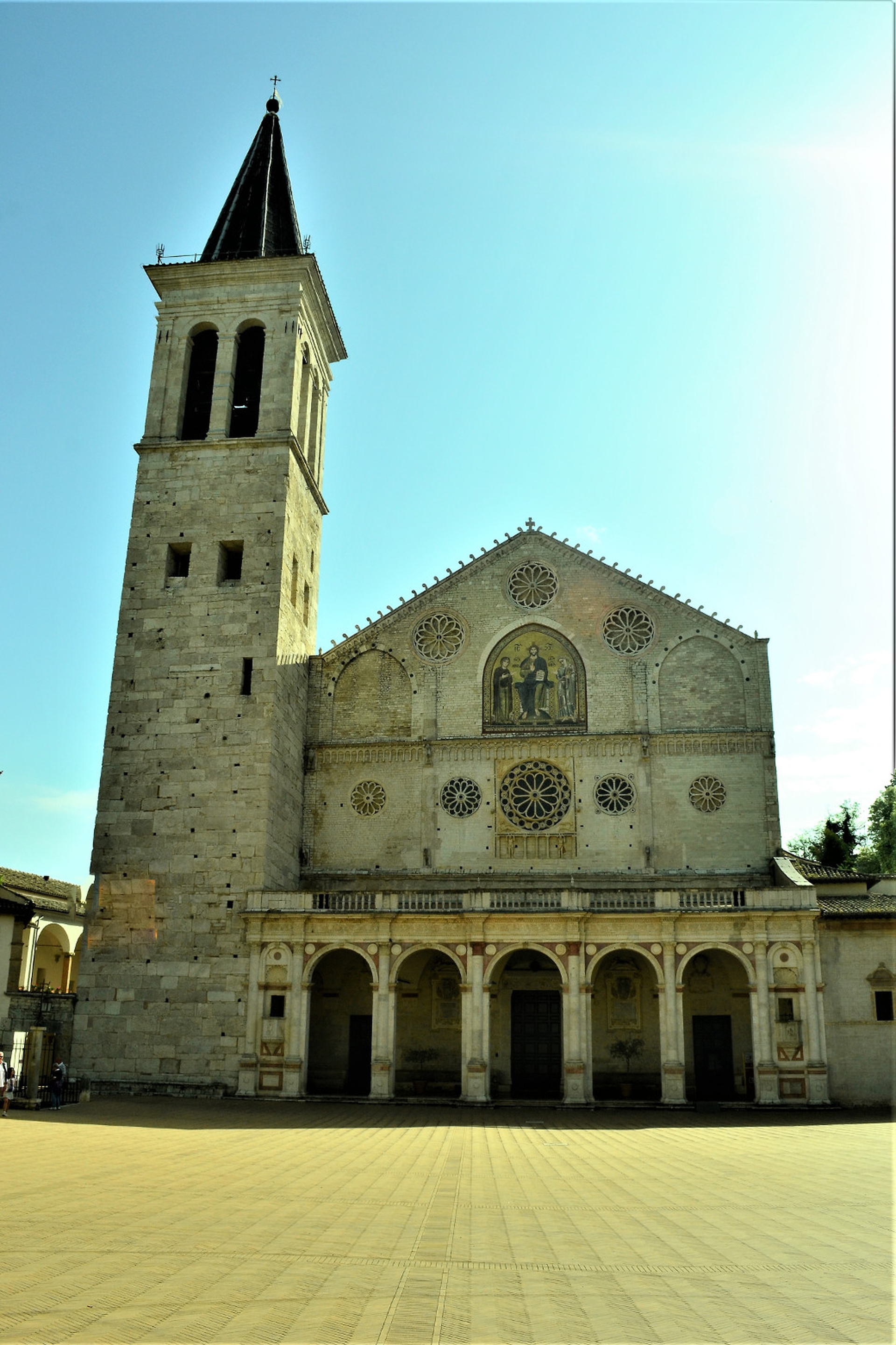 Spoleto, la cattedrale di Santa Maria Assunta