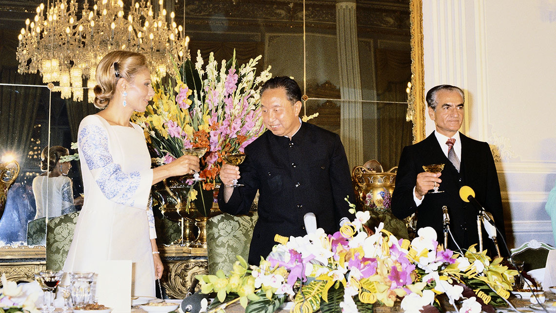 Scià Iran Cina 1970