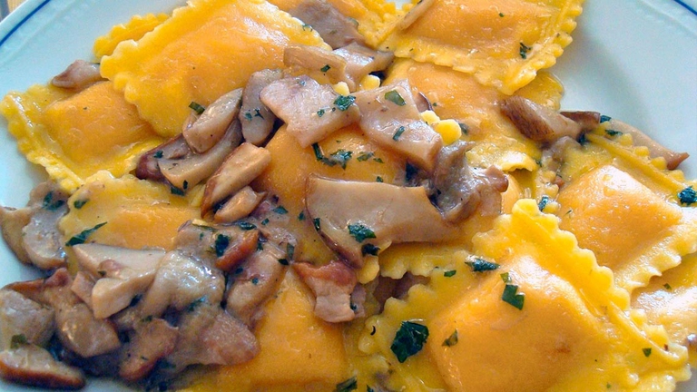 tortelli parma mushrooms