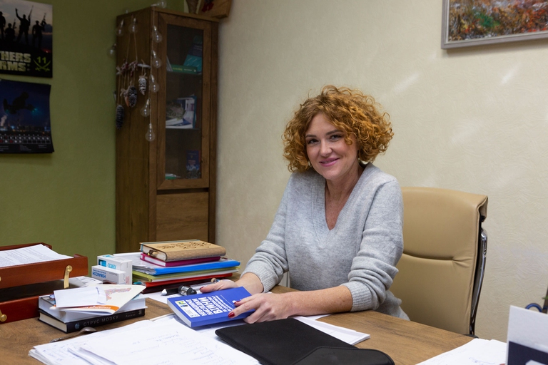 dottoressa dei soldati ucraini