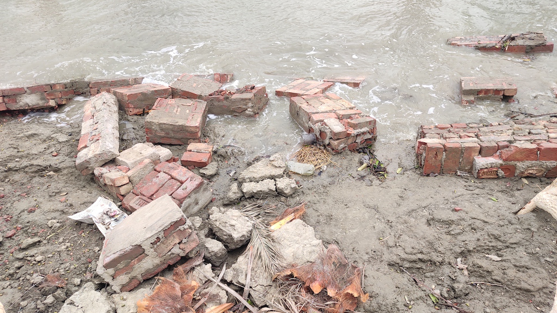 The aftermath of Cyclone Amphan