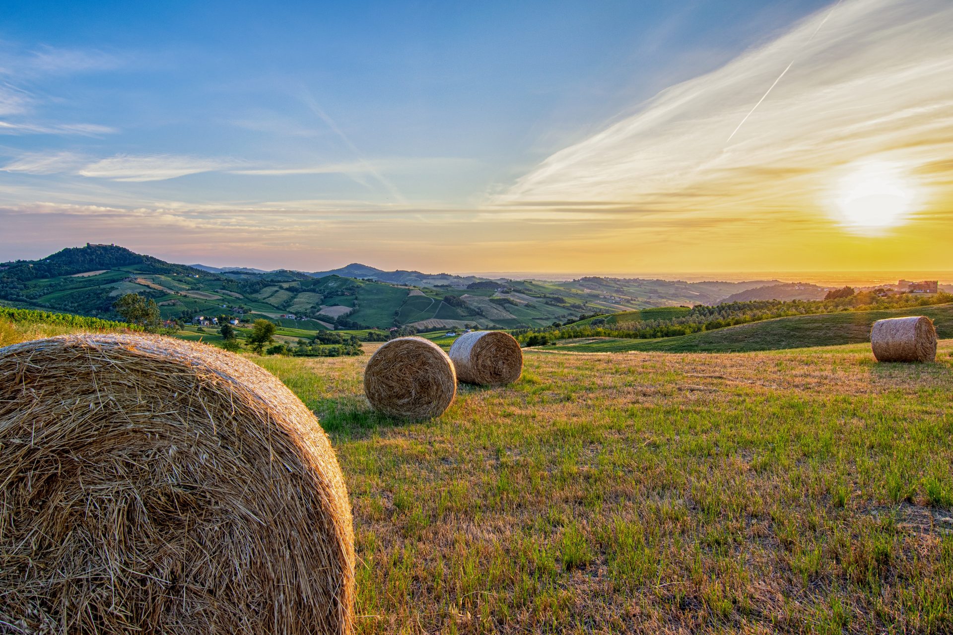 Tramonti in Oltrepò Pavese