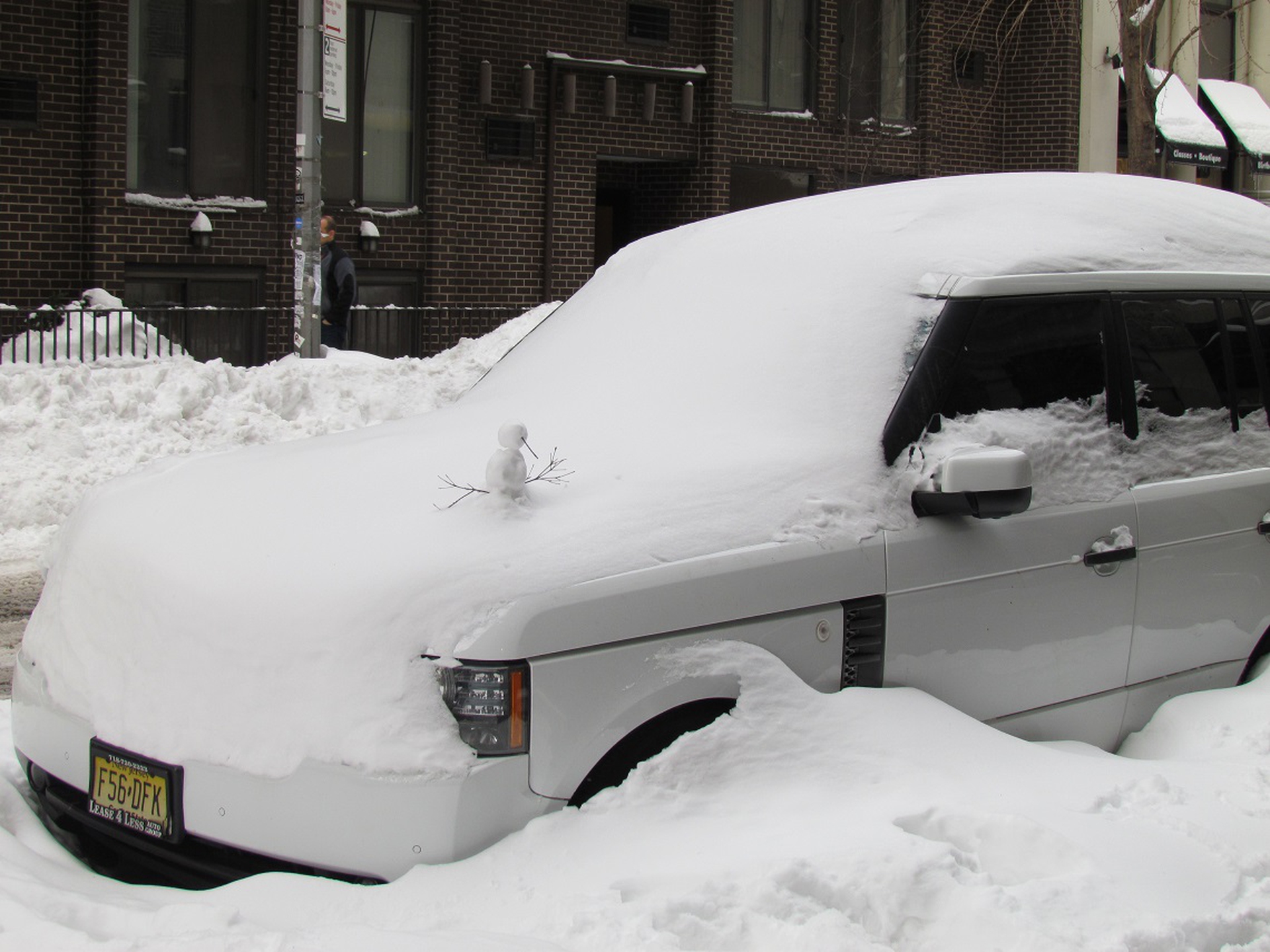 New York durante la bufera di neve Jonas © Luisa Gattone