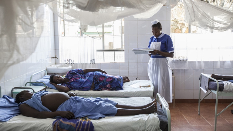 Il Dr. Ambrosoli Memorial Hospital di Kalongo, in nord Uganda