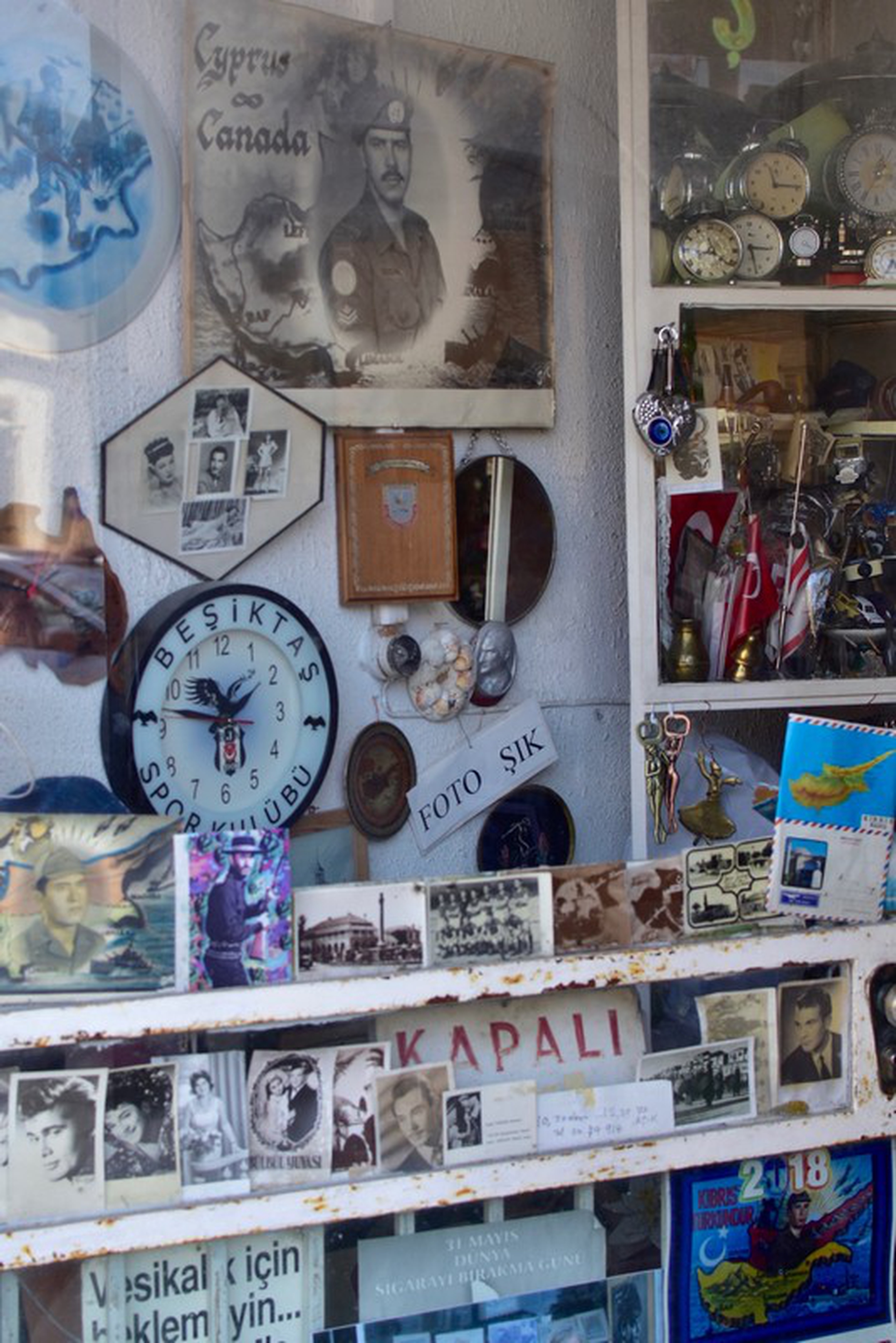 Un negozio di Nicosia, Cipro