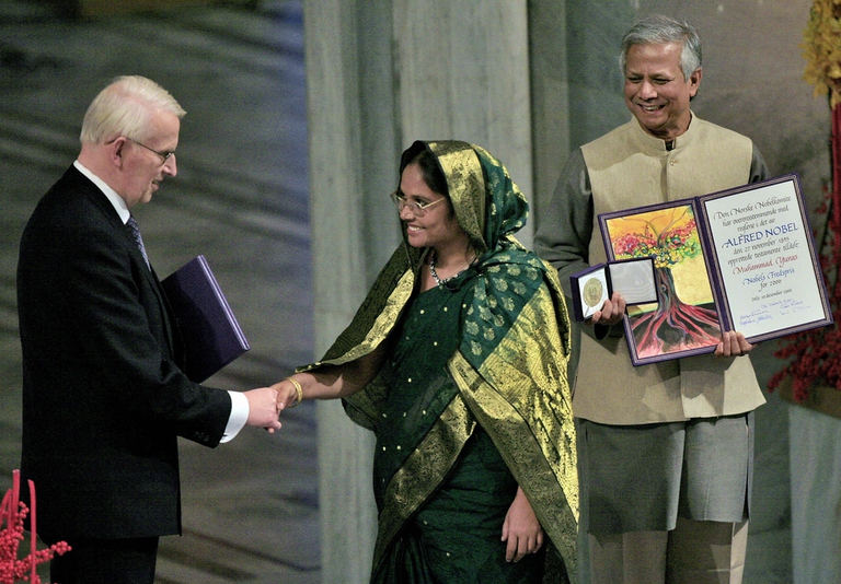 Muhammad Yunus premio nobel per la pace