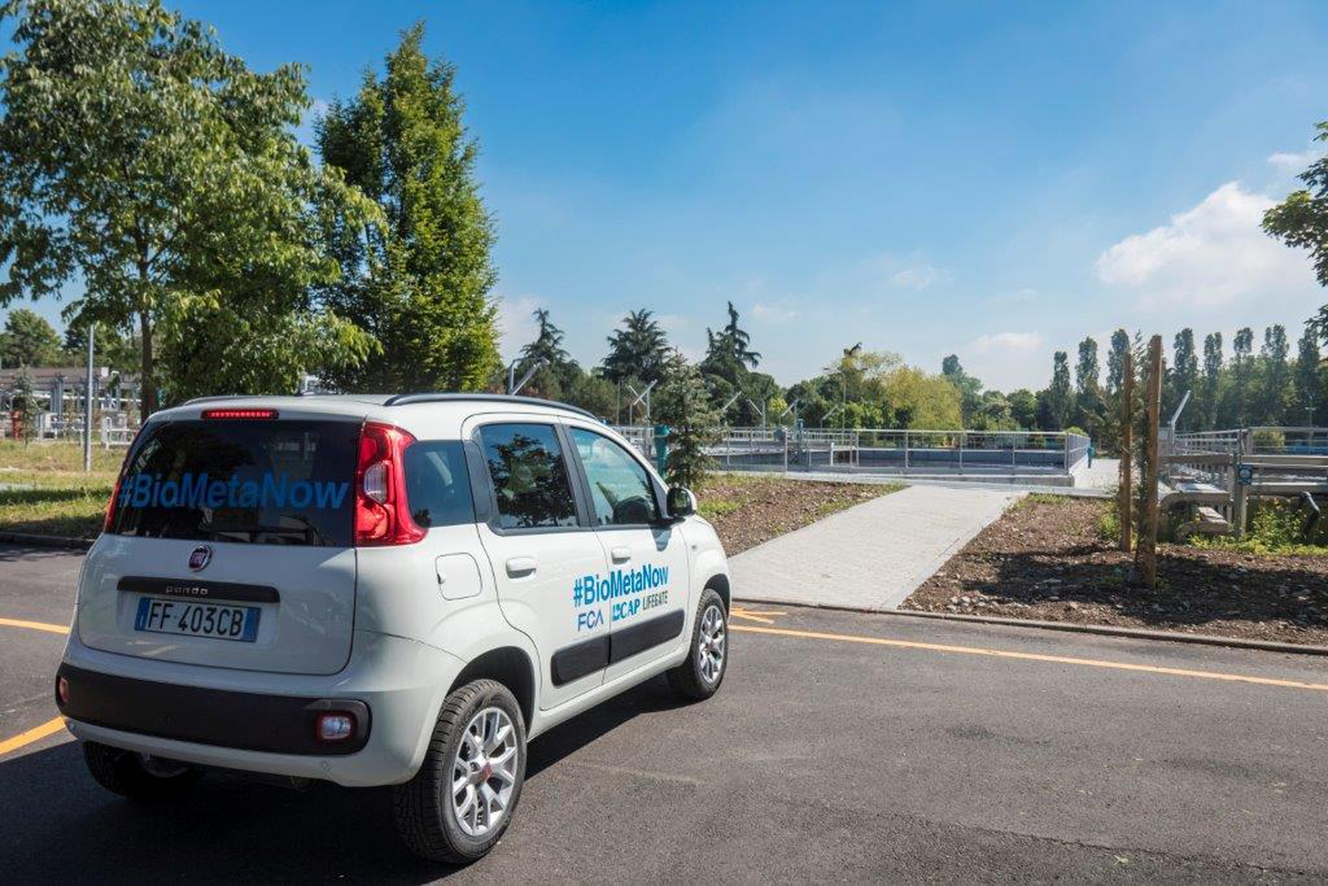 #BioMetaNow - Le foto del tour della Panda alimentata a biometano