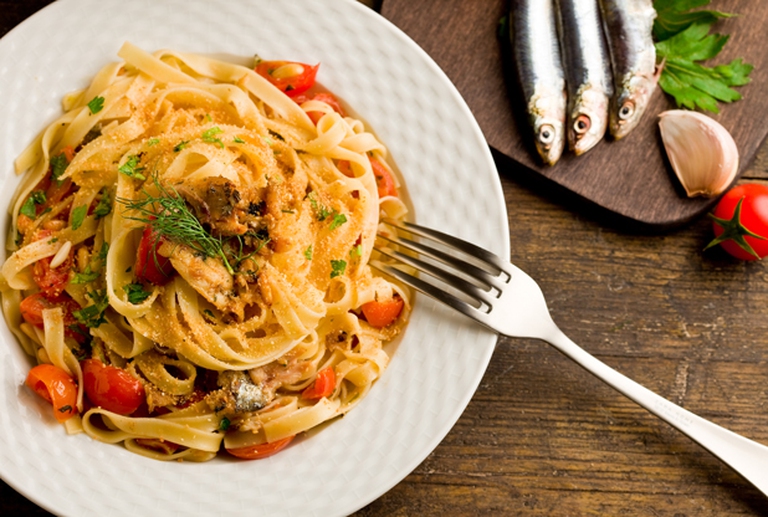 pasta sardines
