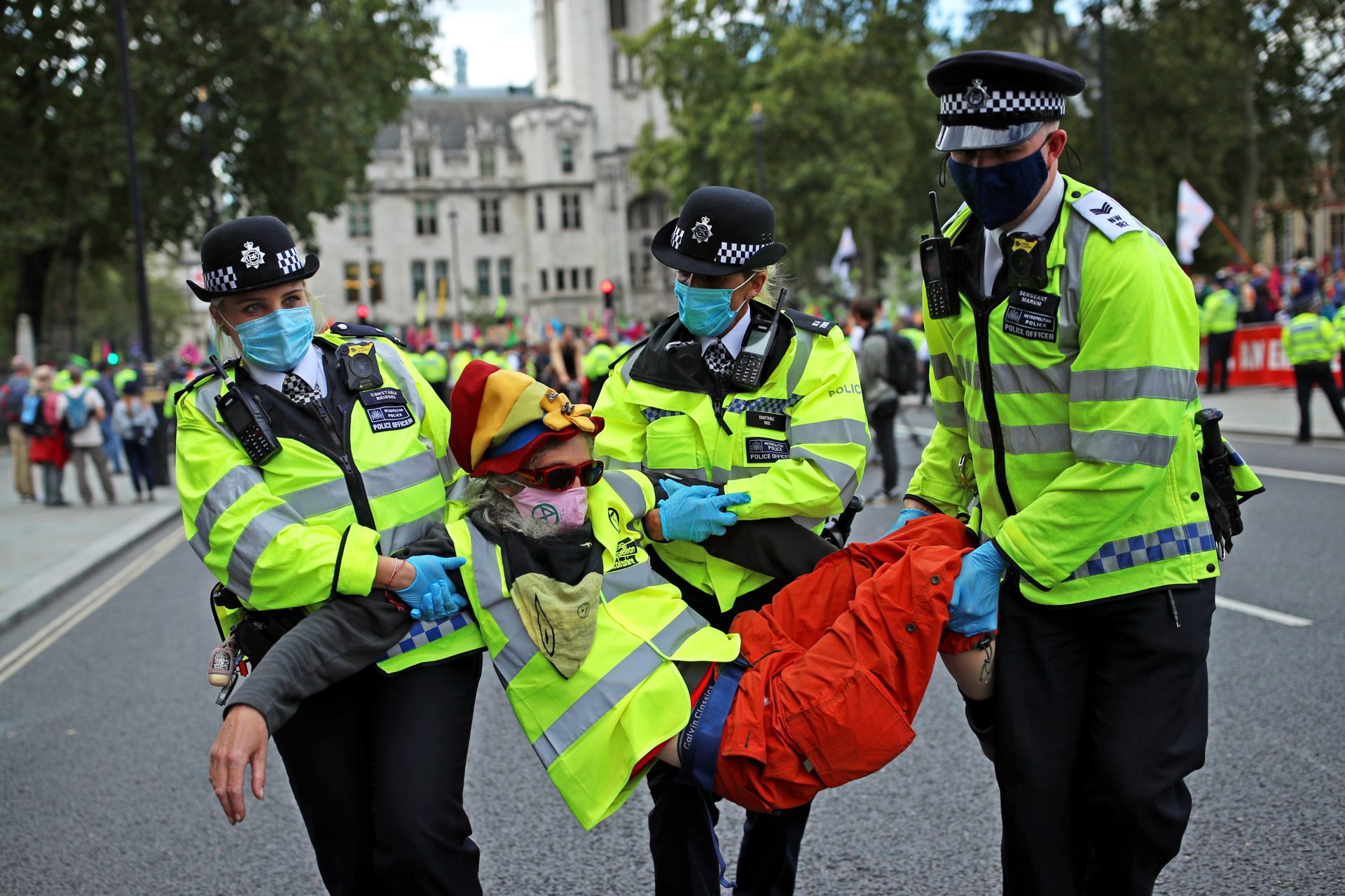 Extinction Rebellion Hold Climate Change Protests