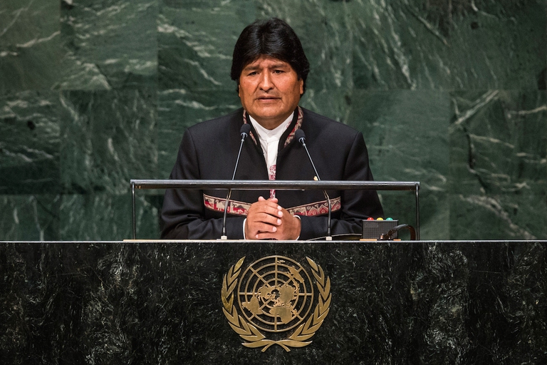evo morales discorso assemble generale