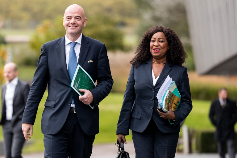 Gianni Infantino, Fatma Samoura, fifa