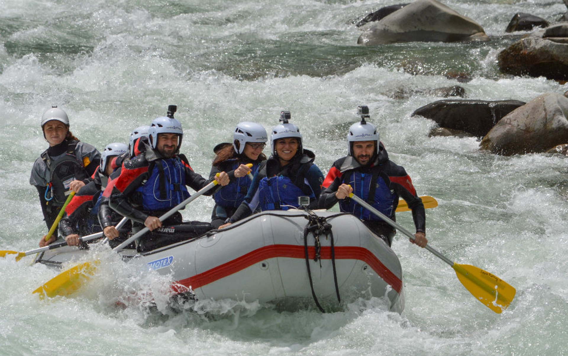 Rafting sul Sesia