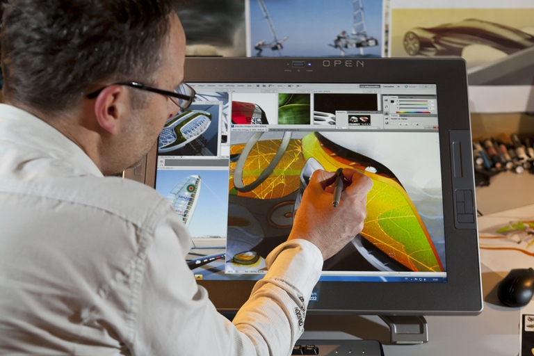 Risalgono al 2008 i primi studi sul design di Renault Zoe.©Renault