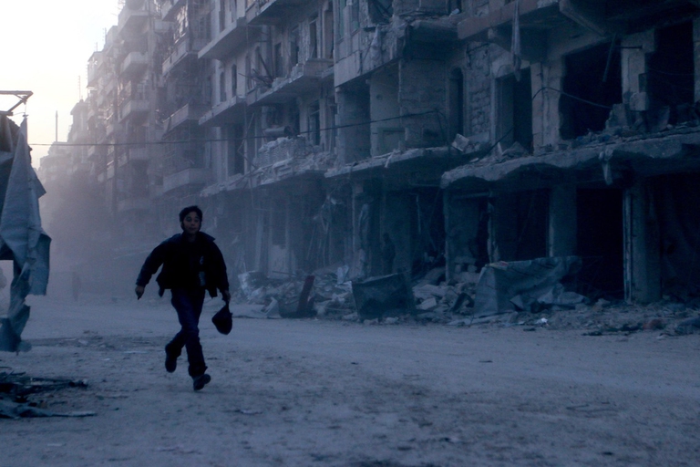 Aleppo Siria bombardamenti