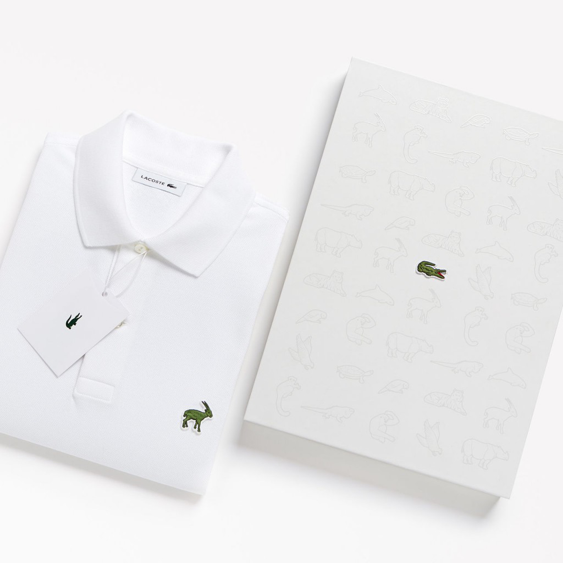 Lacoste sostituisce il logo del coccodrillo con delle specie a rischio estinzione