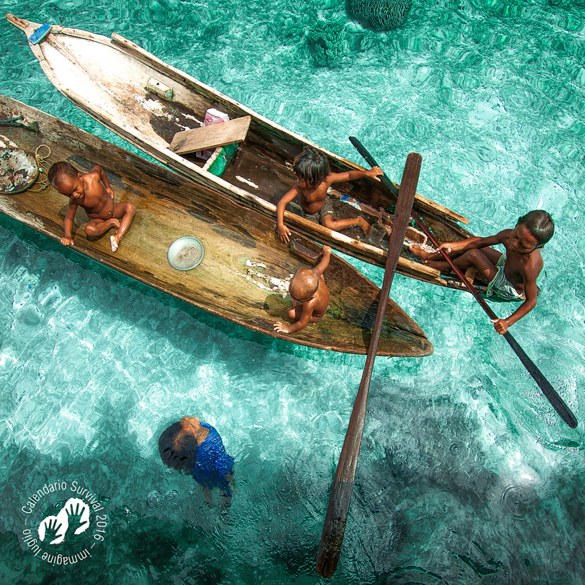 2016 calendar of Survival International, July