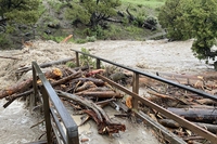 Yellowstone, alluvioni record devastano il parco più antico degli Stati Uniti