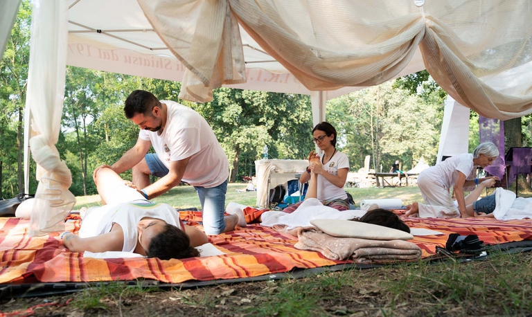 Altre attività oltre alla musica all'Apolide festival.