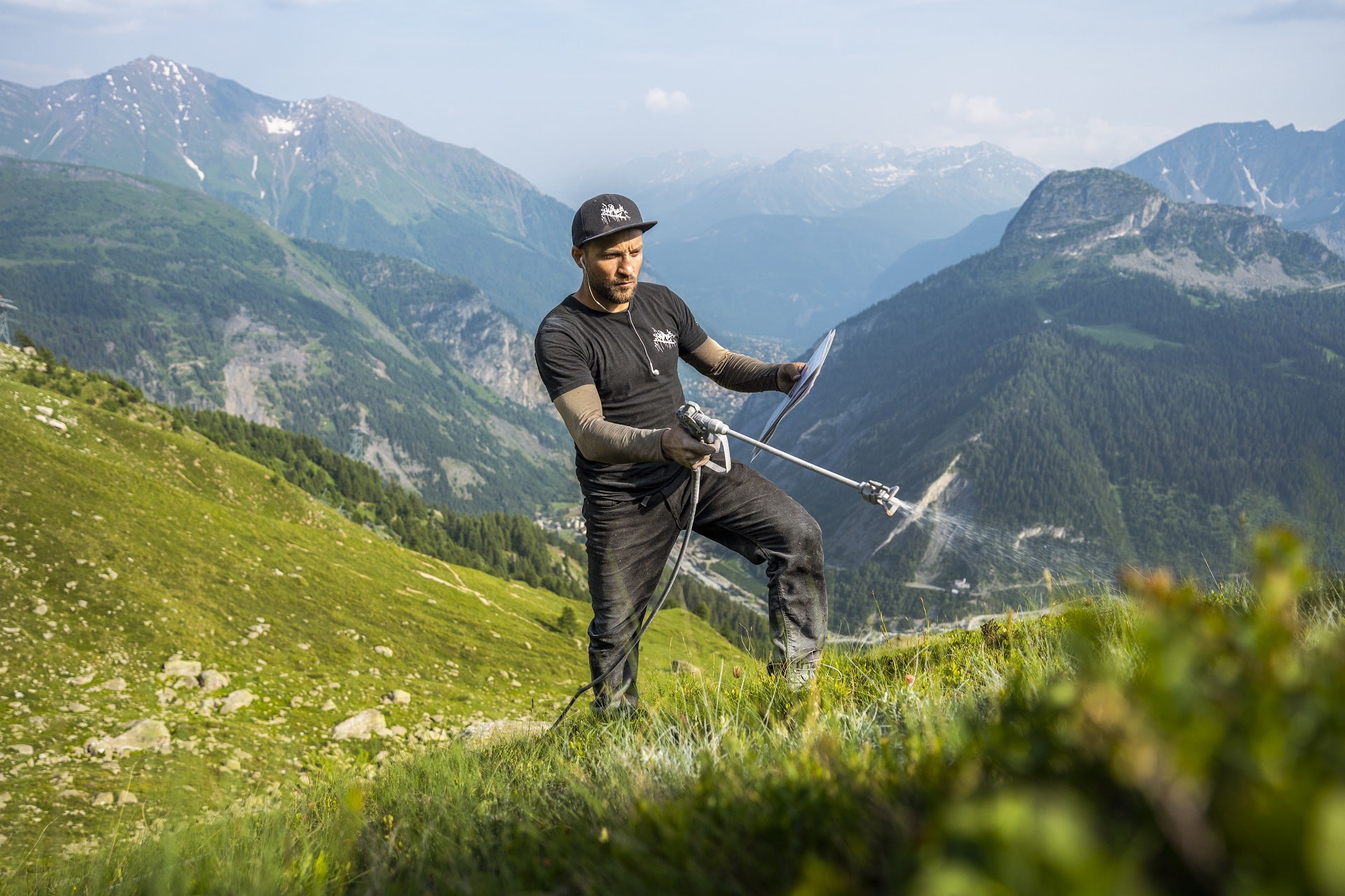 Saype, Une grande Dame