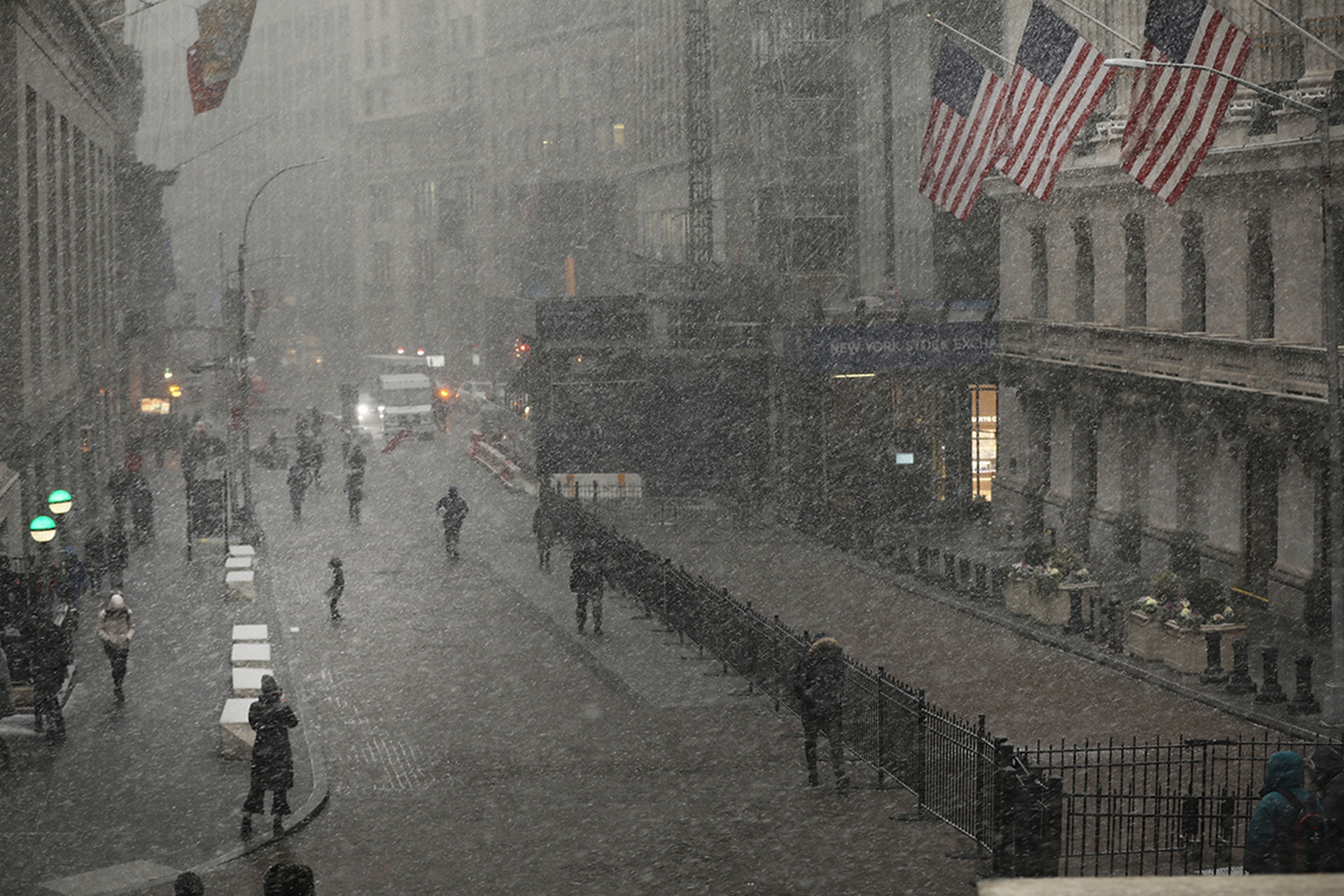 Neve a New York