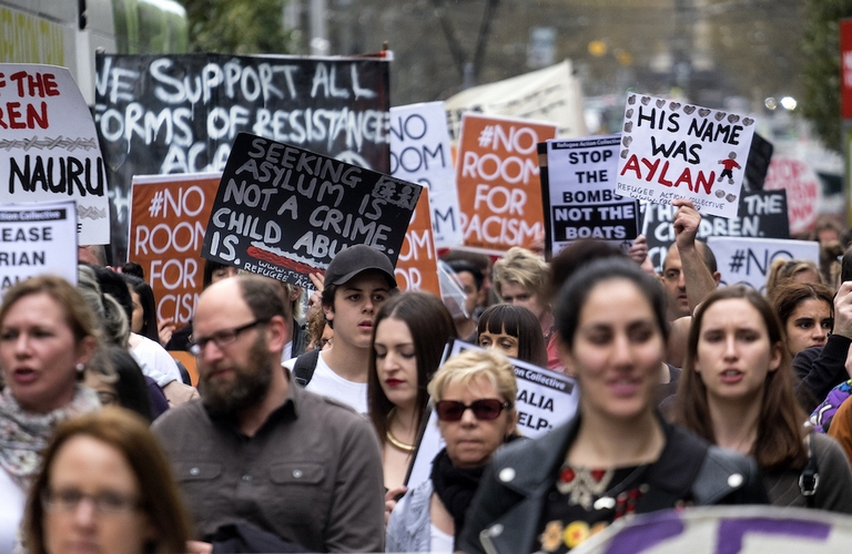 Australians Rally For Government To Further Raise Refugee Intake