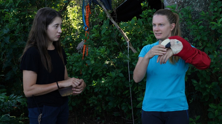 Constanza Holzmann e Laure Disson