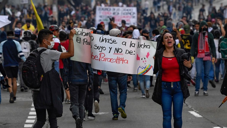 colombia proteste