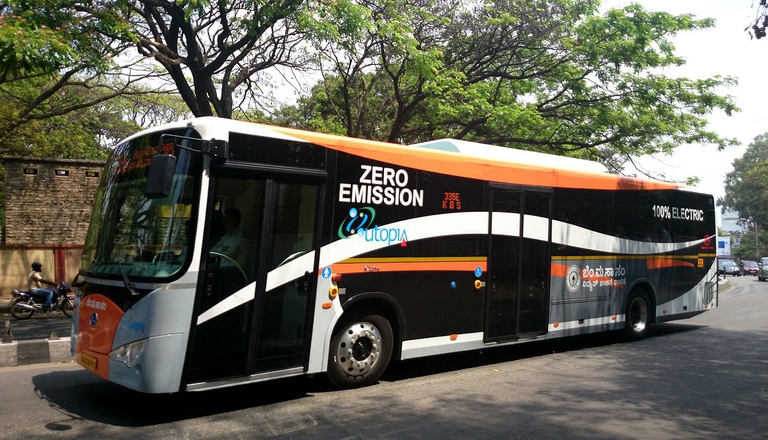 Bus elettrico a Bangalore
