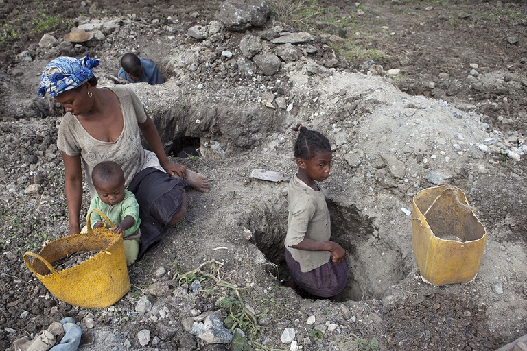 Miniera di mica in Madagascar