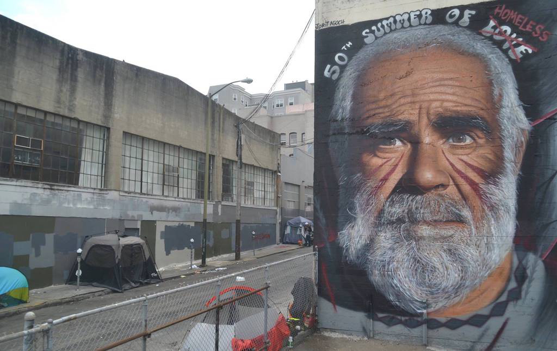 Jackson di Jorit Agoch