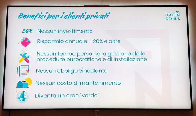 vantaggi green genius