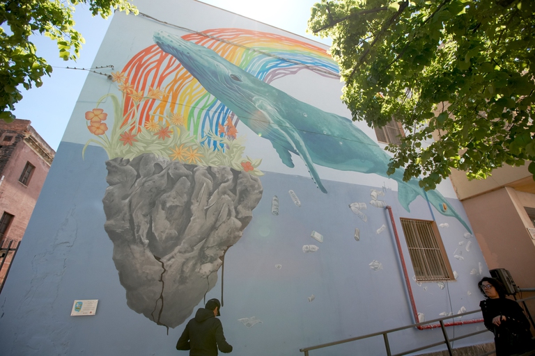 Murale balena completo