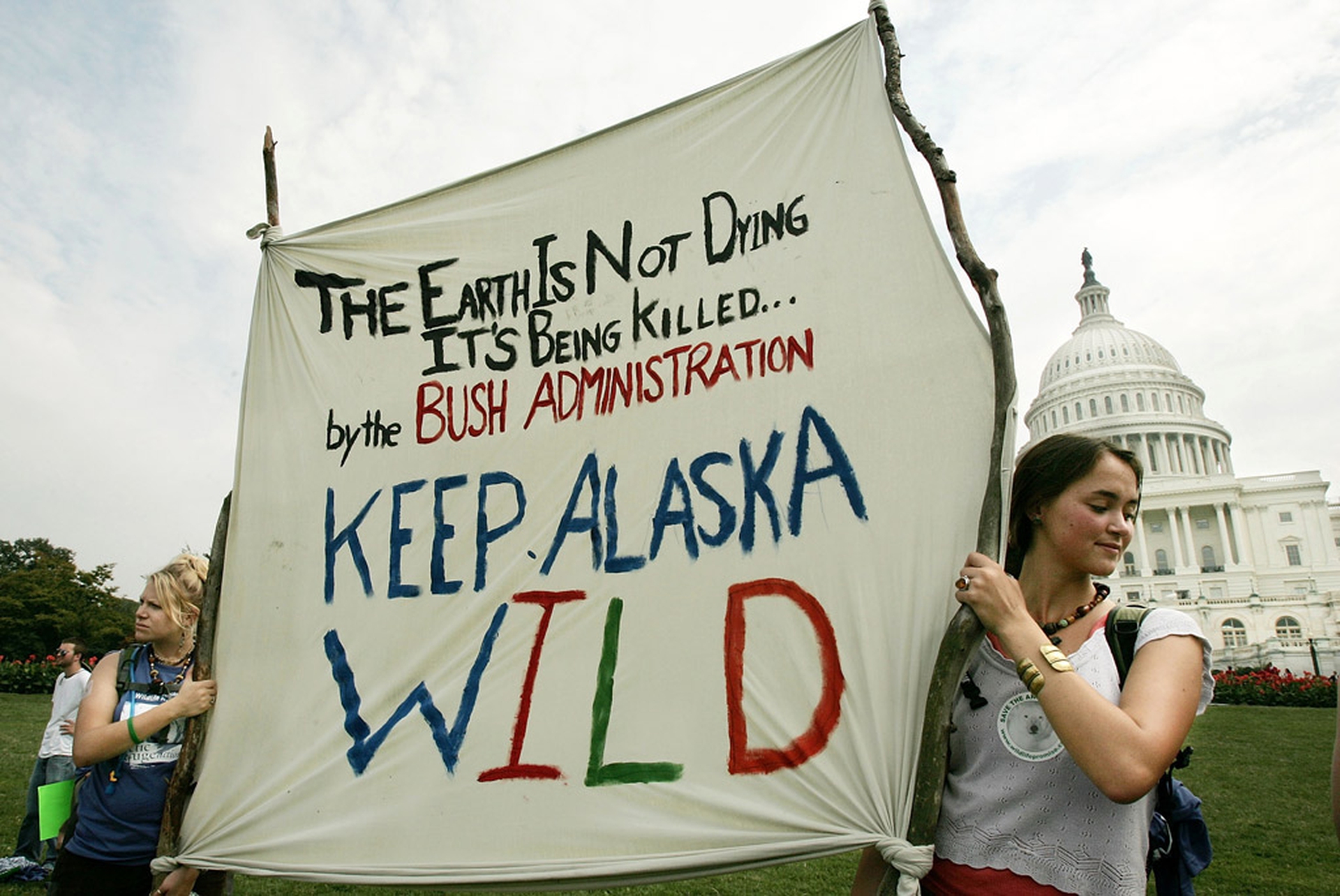 Le proteste contro le trivellazioni nell'Arctic national wildlife refuge