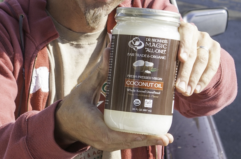 Sapone all'olio di cocco