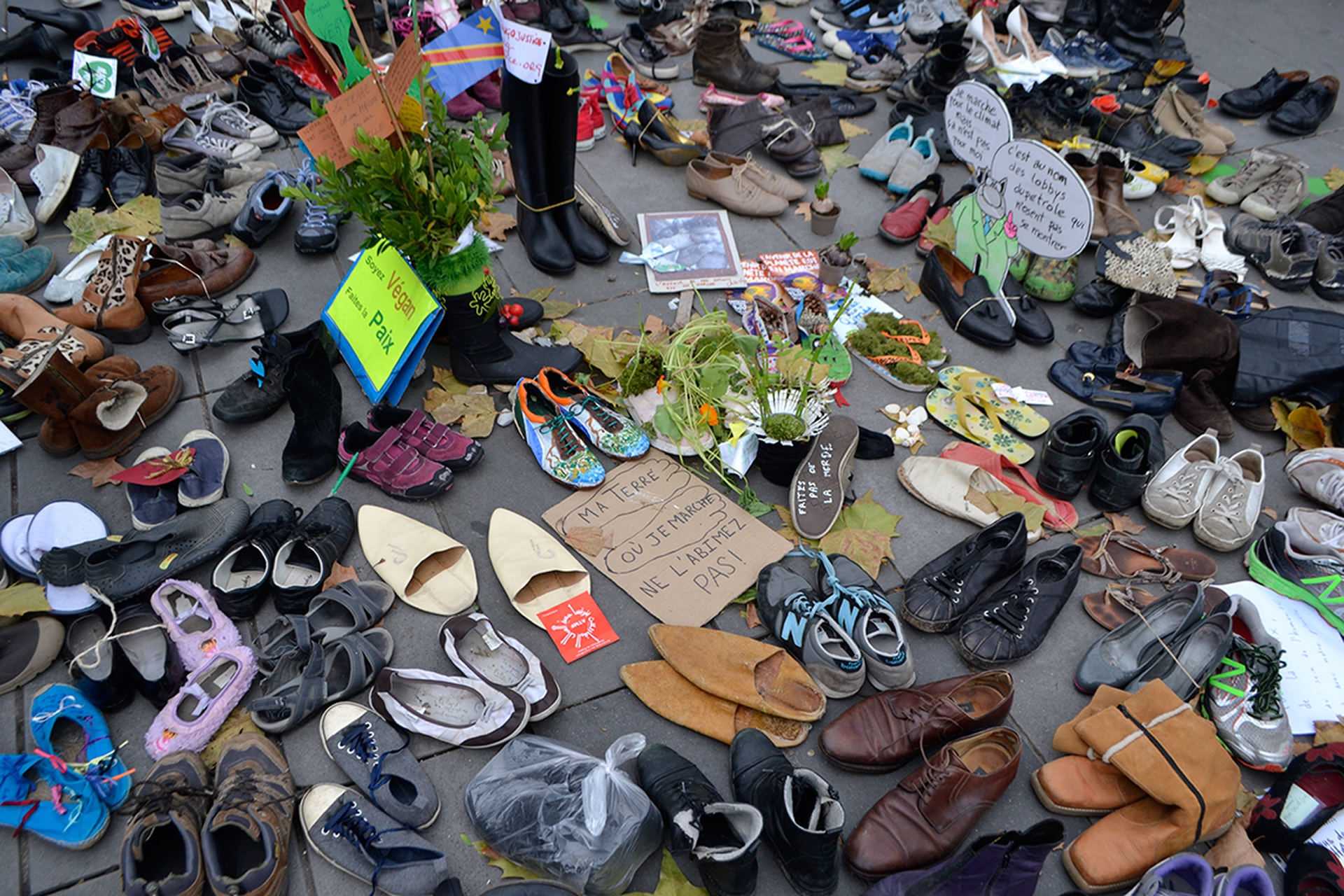 Paris marching for climate