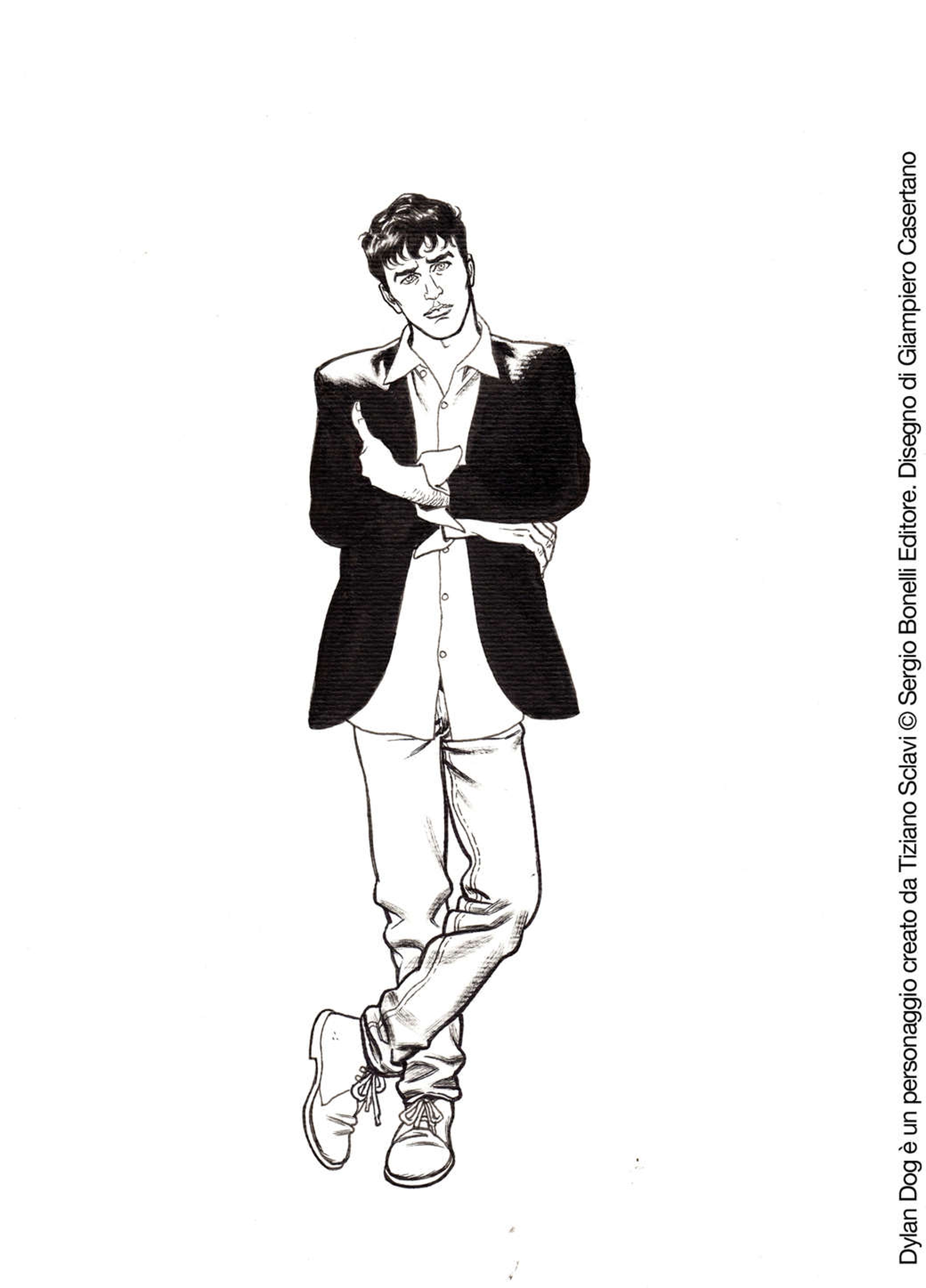 Dylan Dog - Giampiero Casertano. Dopo un lungo silenzio cover variant HD