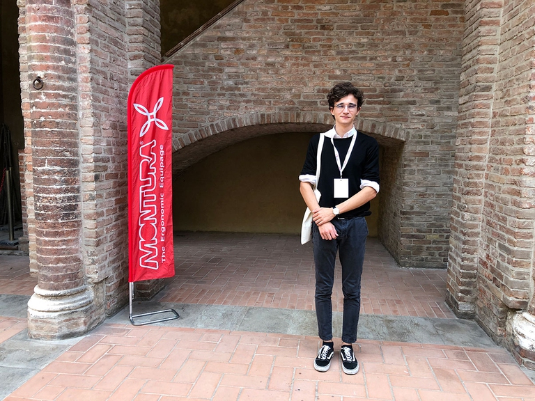 Alexander Fiorentini, attivista di Fridays for future, a Ferrara