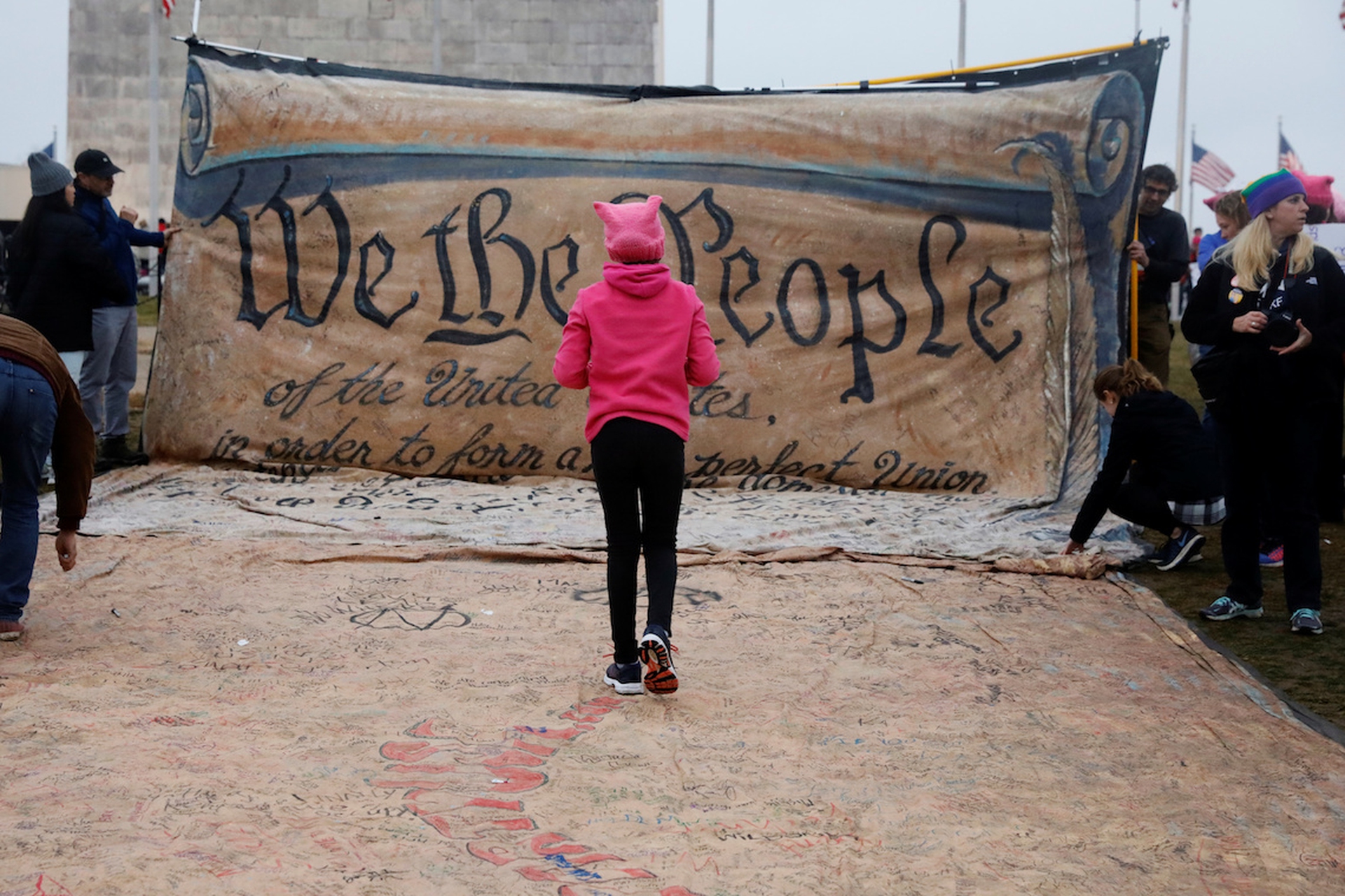 The Women's March in Washington and around the world