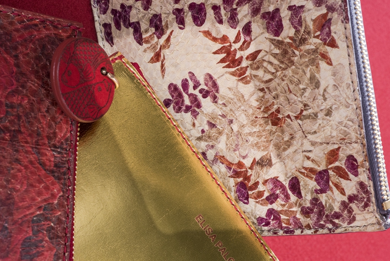 Fishskinlab pochette pelle pesce Worth partnership project unione europea