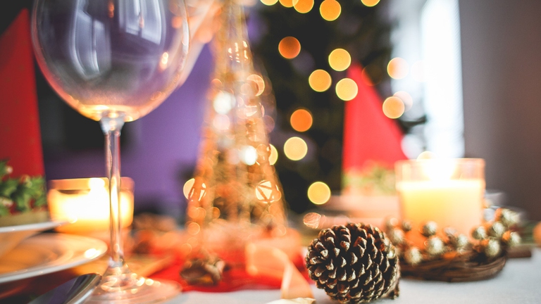 pranzo natale riciclo