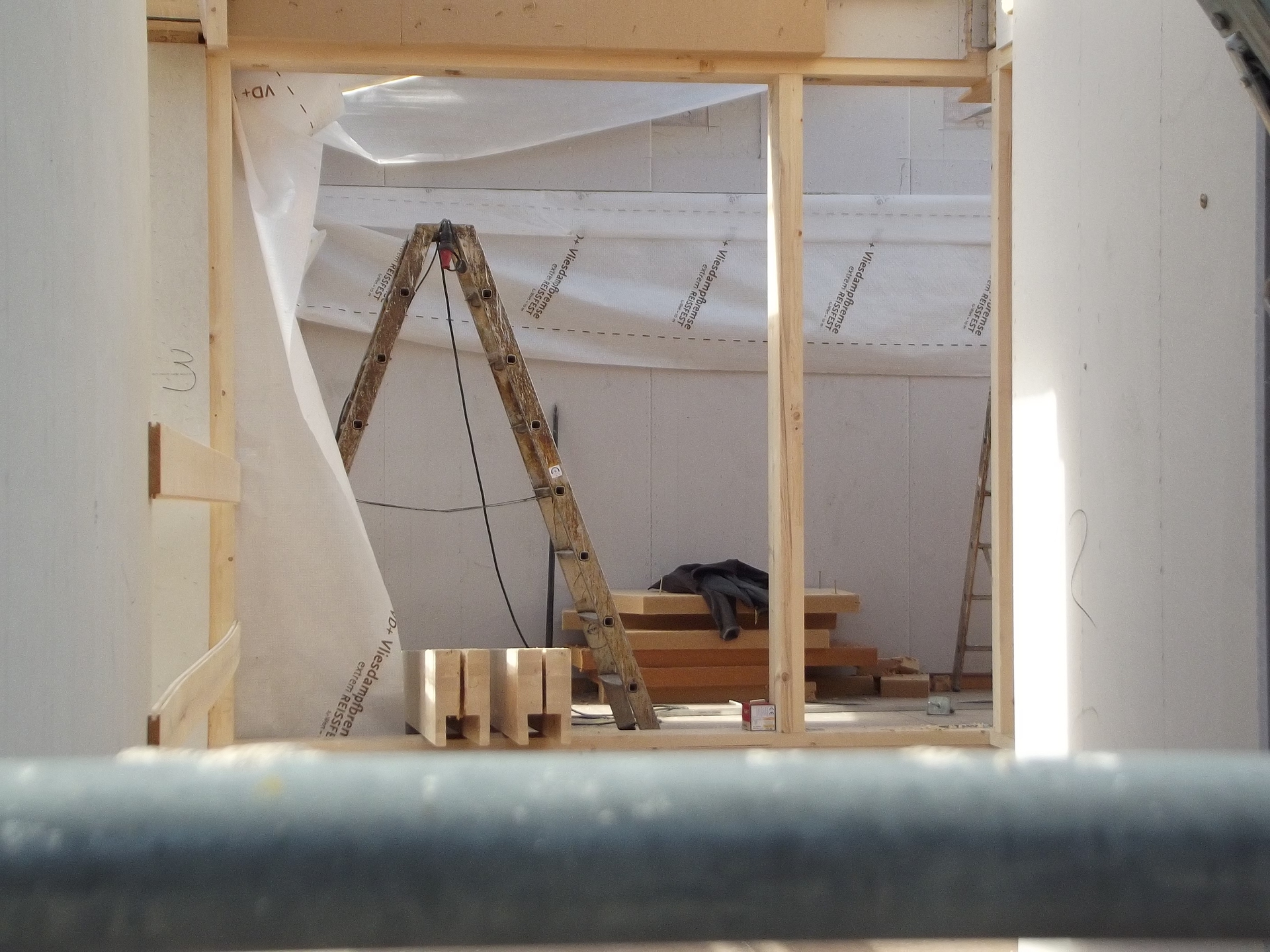 Particolare del cantiere