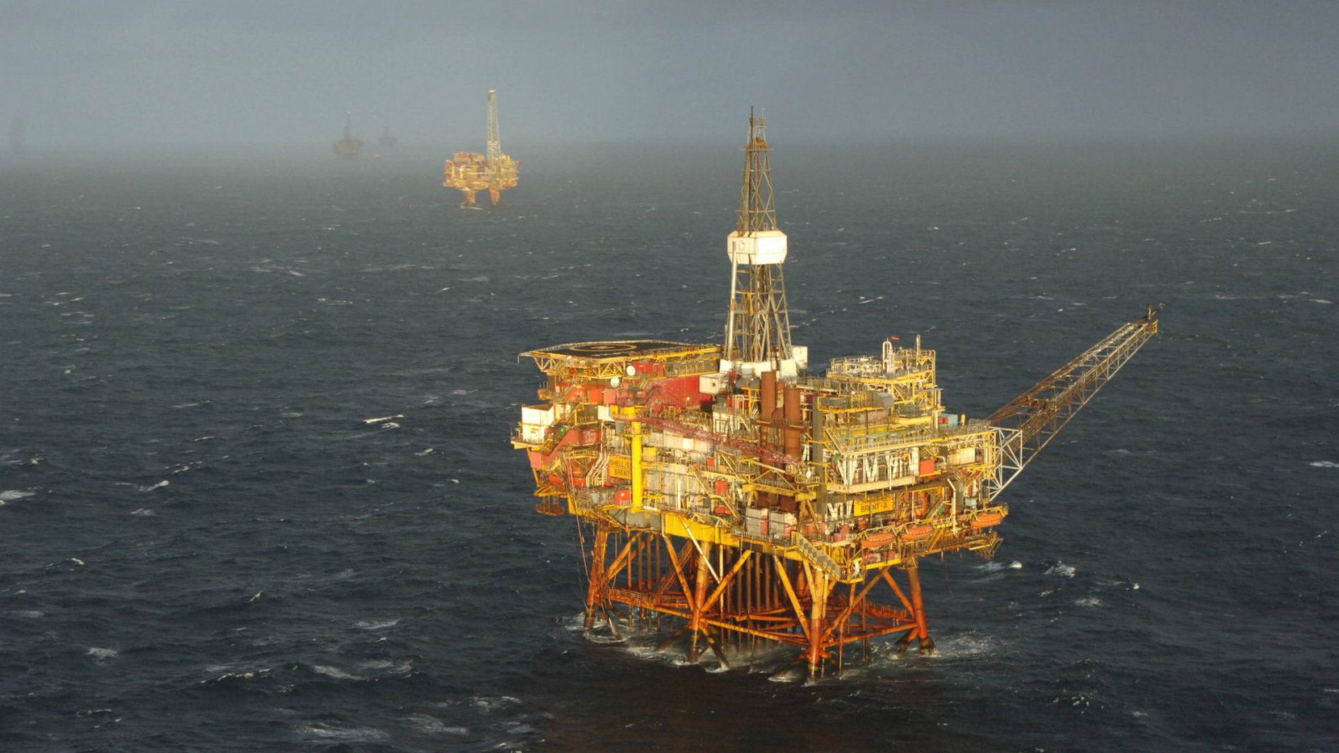 Brent Alfa oil platform