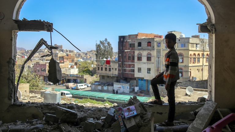 yemen guerra bambini